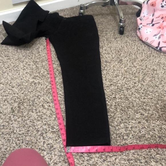 COS Pants Size 30 Black Cotton Spandex Trousers - Picture 7 of 10